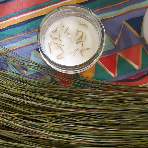 Sweetgrass Candle - IndigenouslyInfused