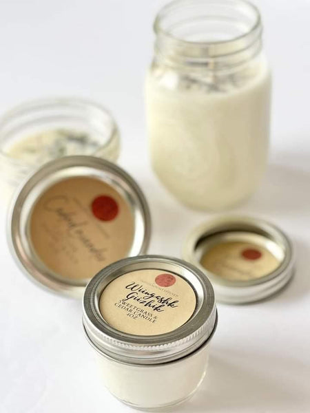 Sweetgrass & Cedar Candle - IndigenouslyInfused